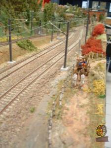 Charrette et chevaux